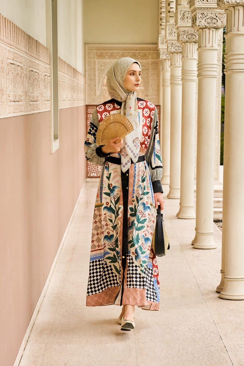 VZ Seralya Dress - Black Autumn - Image 8