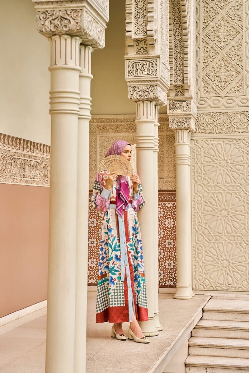 VZ Seralya Dress - Whispy Blue - Image 4