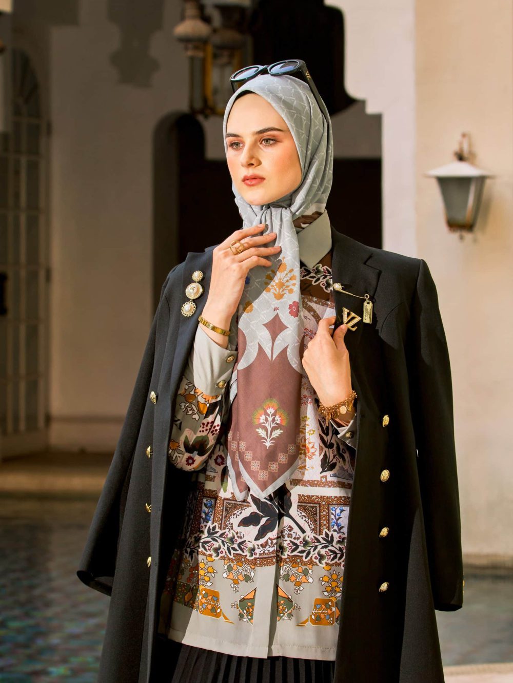 VZ Seralya Scarf - Sage Green