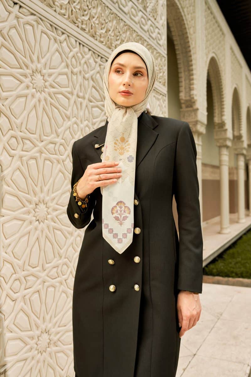 VZ Seralya Scarf - Cream Cheese - Image 5