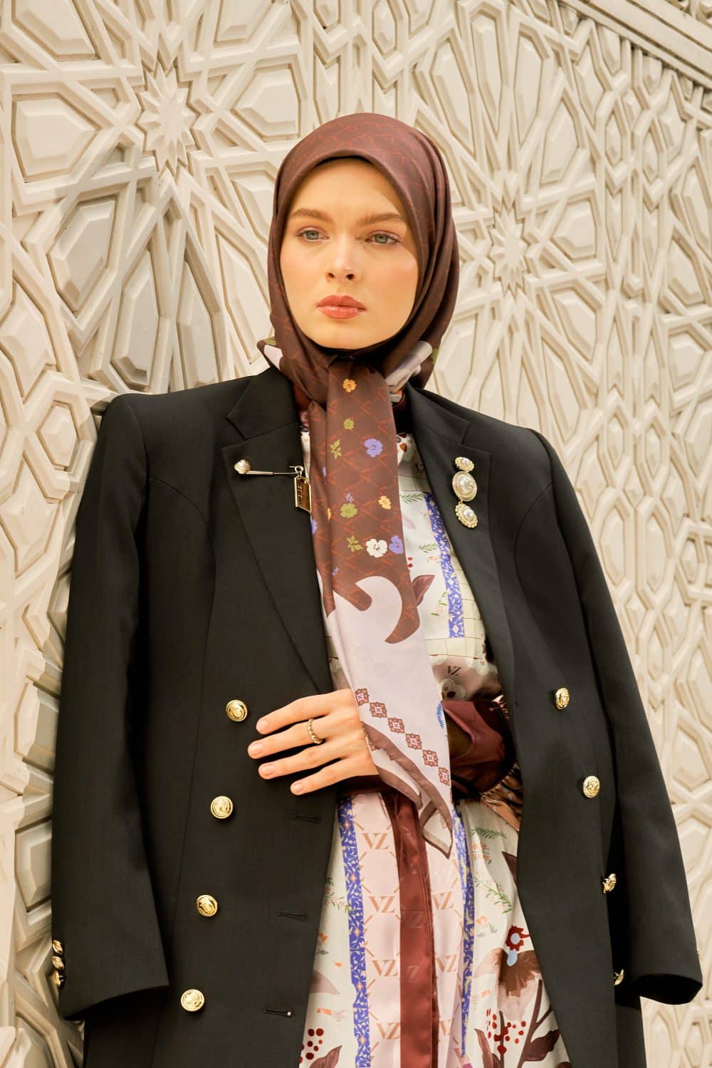 VZ Seralya Scarf - Choco Truffle