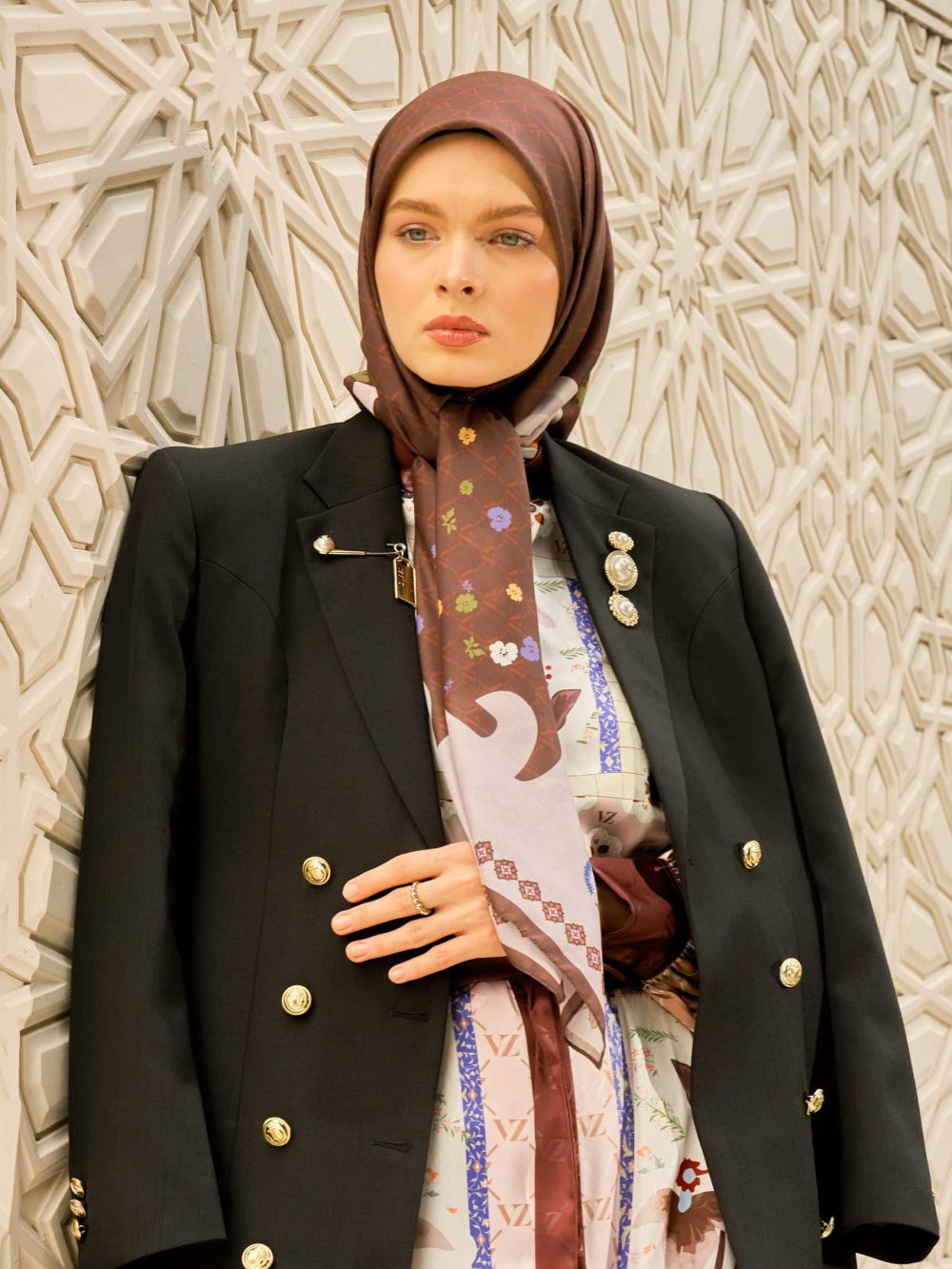 VZ Seralya Scarf - Choco Truffle