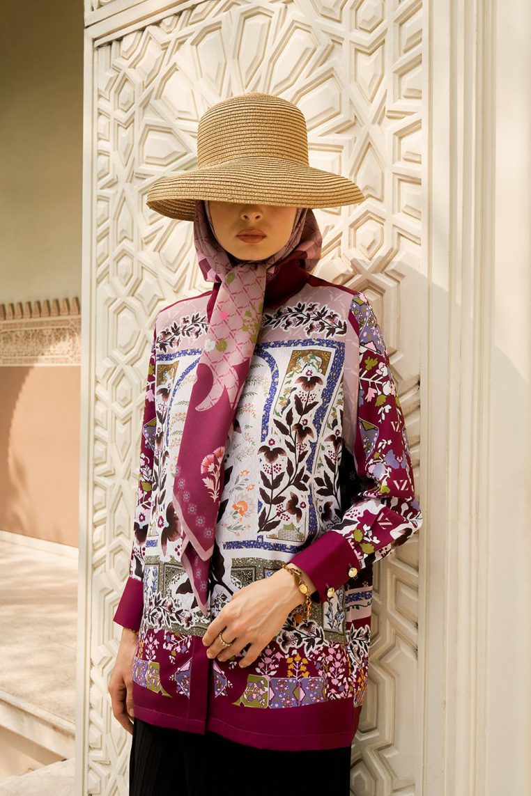 VZ Seralya Top - Magenta Haze