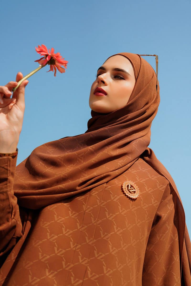 Signature Embossed Top - Choco - Image 4