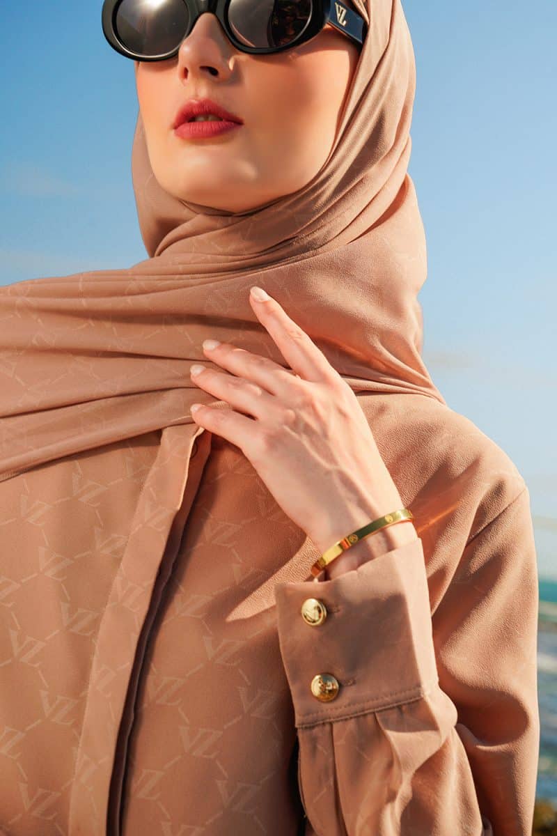Signature Embossed Top - Travertine - Image 3