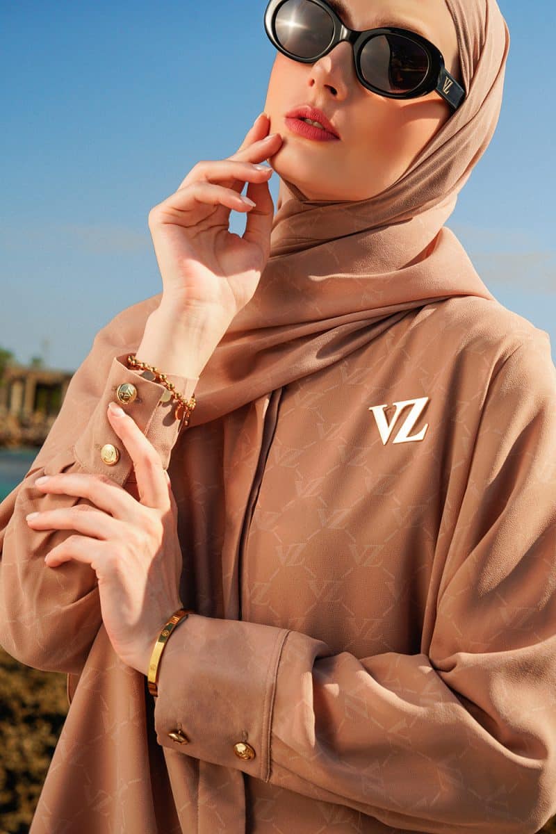 Signature Embossed Top - Travertine - Image 2