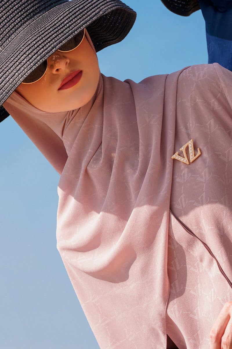 Signature Embossed Top - Dusty Mocca - Image 5