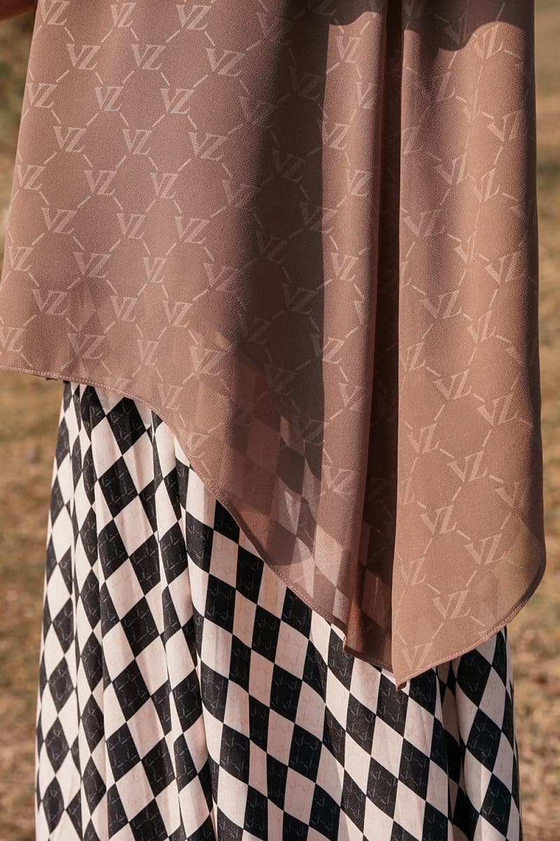 Signature Embossed Top - Morel - Image 3