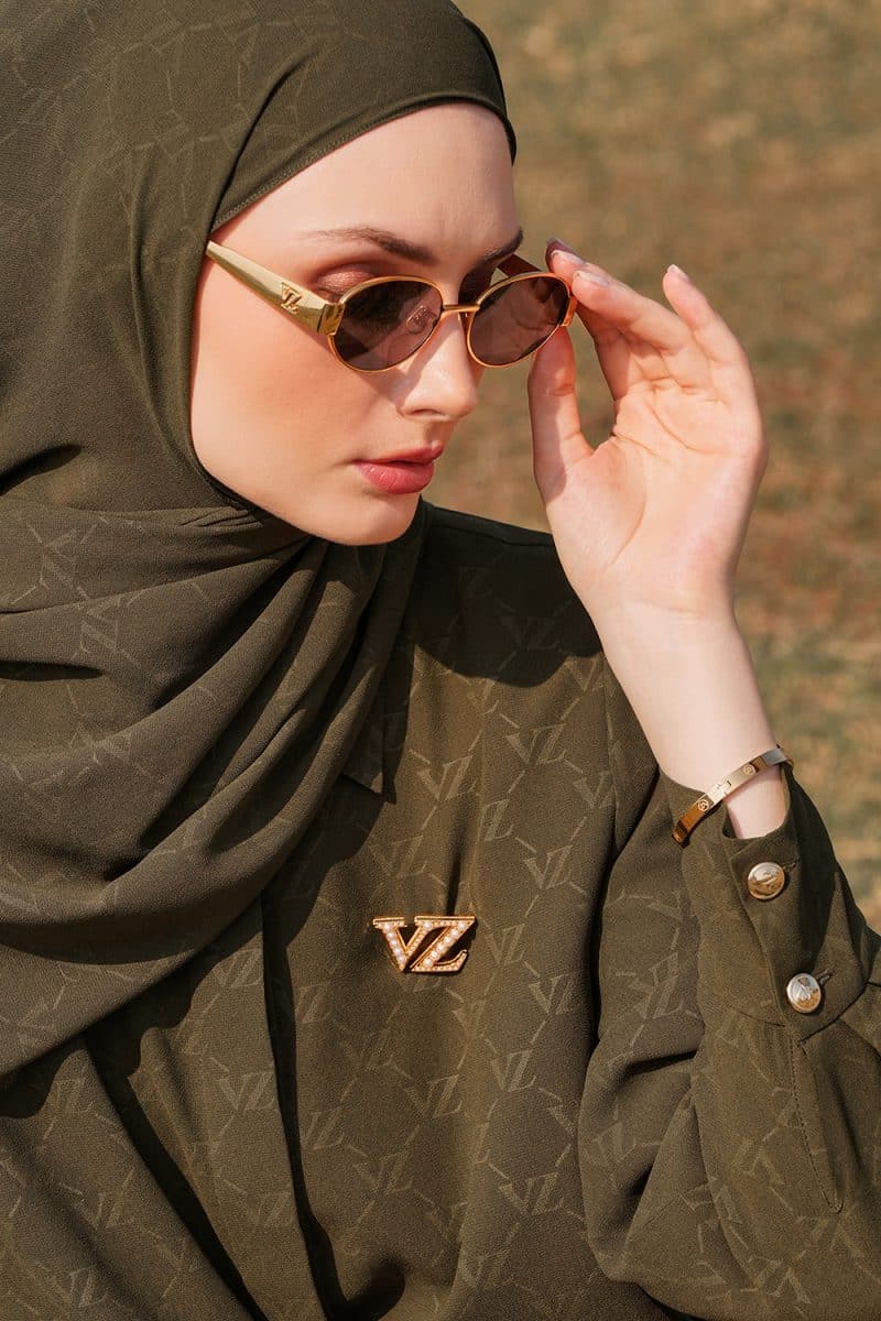 Signature Embossed Top - Olive Branch - Image 4