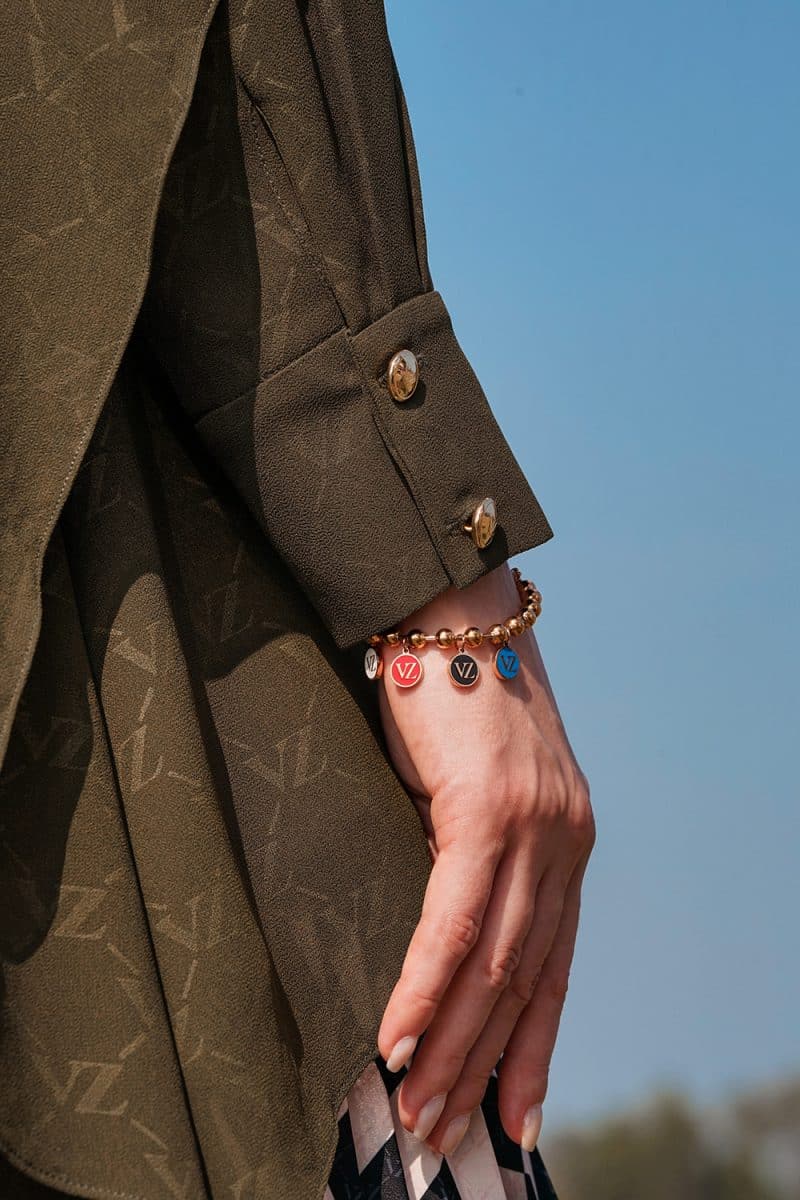 Signature Embossed Top - Olive Branch - Image 3