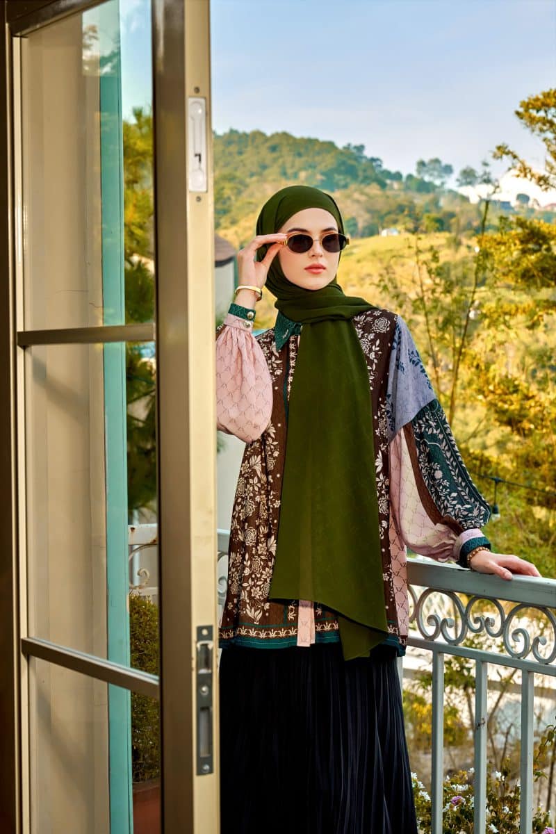 VZ Aubeline Top - Teal - Image 2