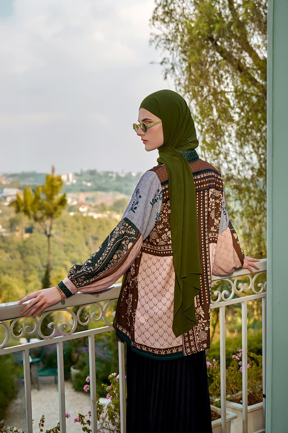 VZ Aubeline Top - Teal - Image 2