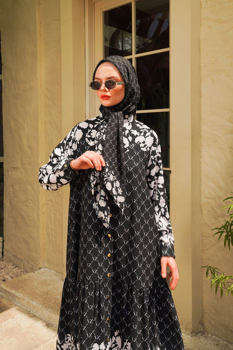 VZ Avaia Dress - Black - Image 7