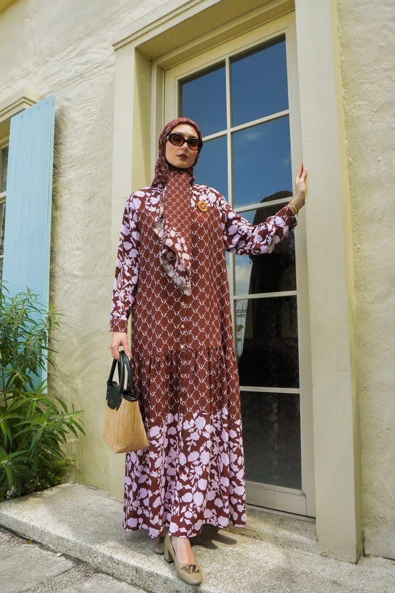 VZ Avaia Dress - Brown