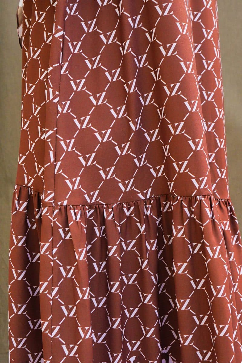 VZ Avaia Dress - Brown - Image 3