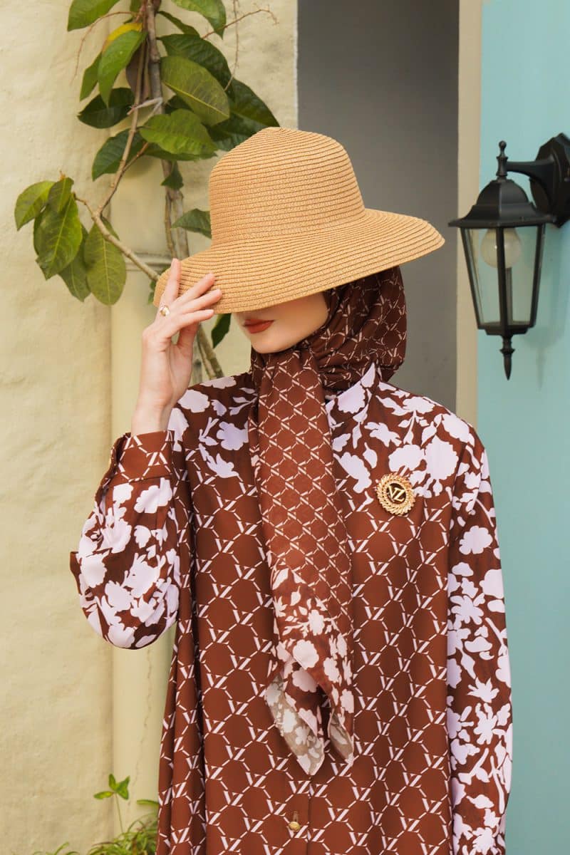 VZ Avaia Dress - Brown - Image 5