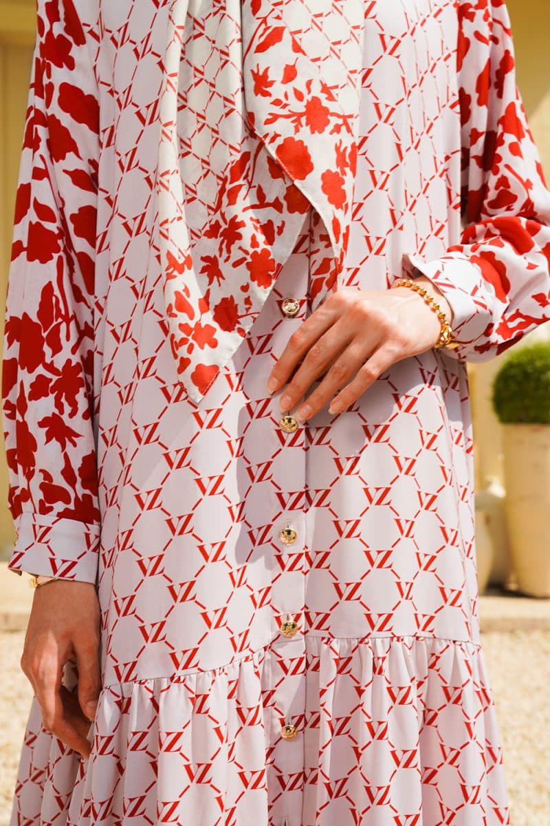 VZ Avaia Dress - Cream - Image 4