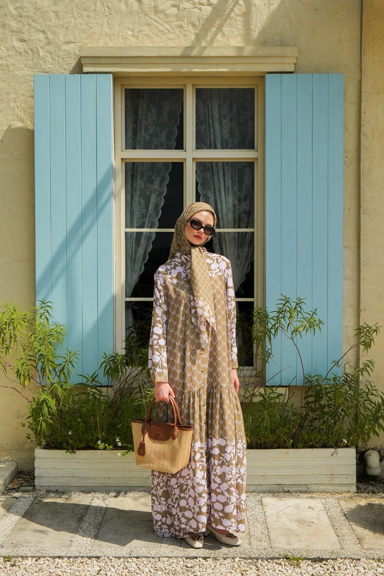 VZ Avaia Dress - Moss Green