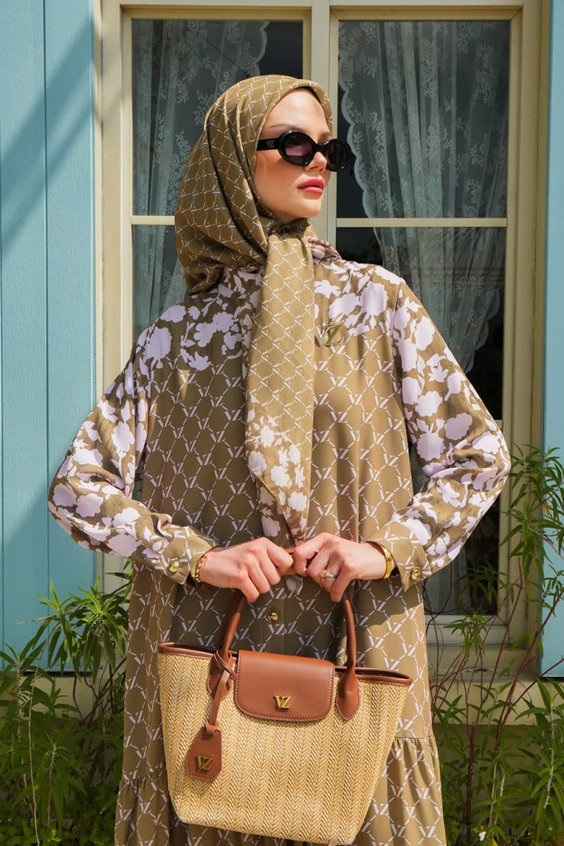 VZ Avaia Dress - Moss Green - Image 6