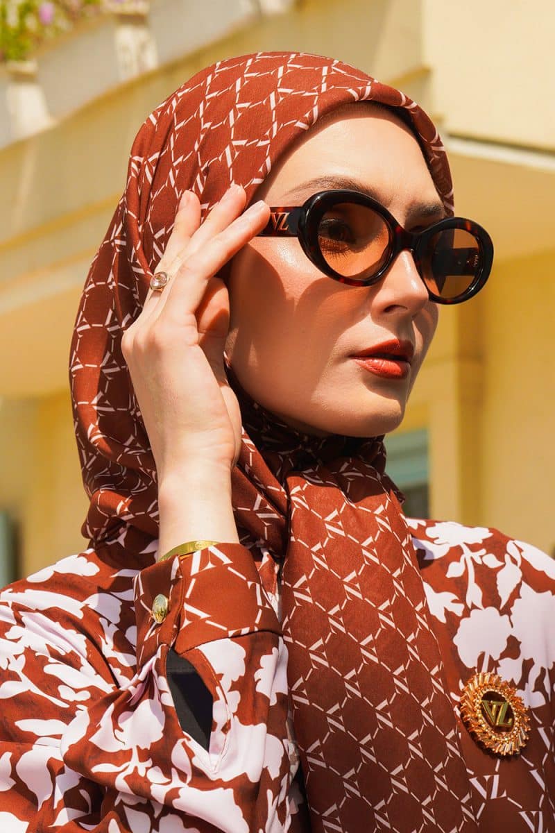 VZ Avaia Scarf - Brown - Image 4