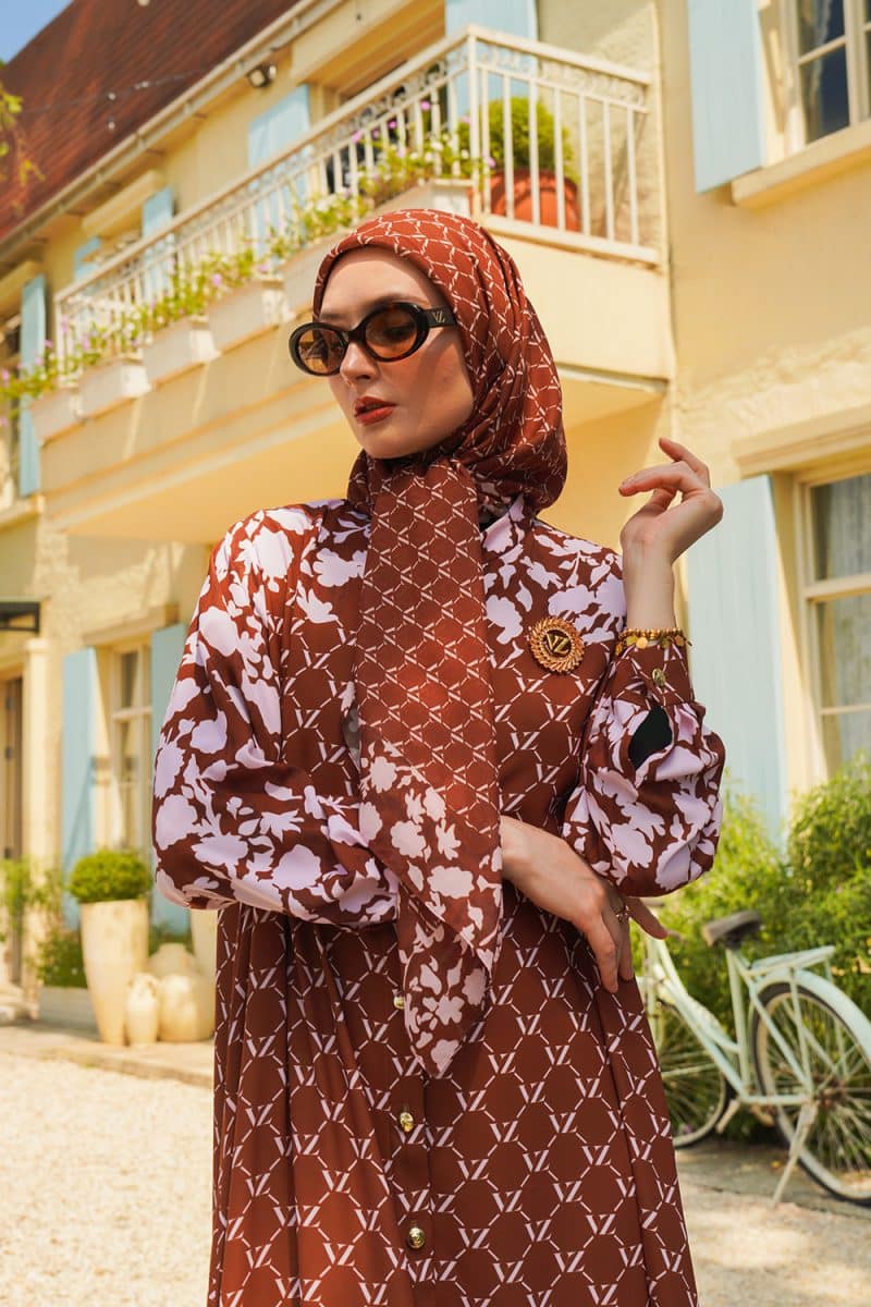VZ Avaia Scarf - Brown - Image 3