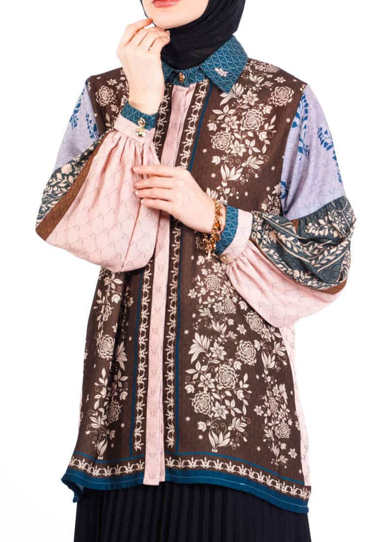 VZ Aubeline Top - Teal - Image 3