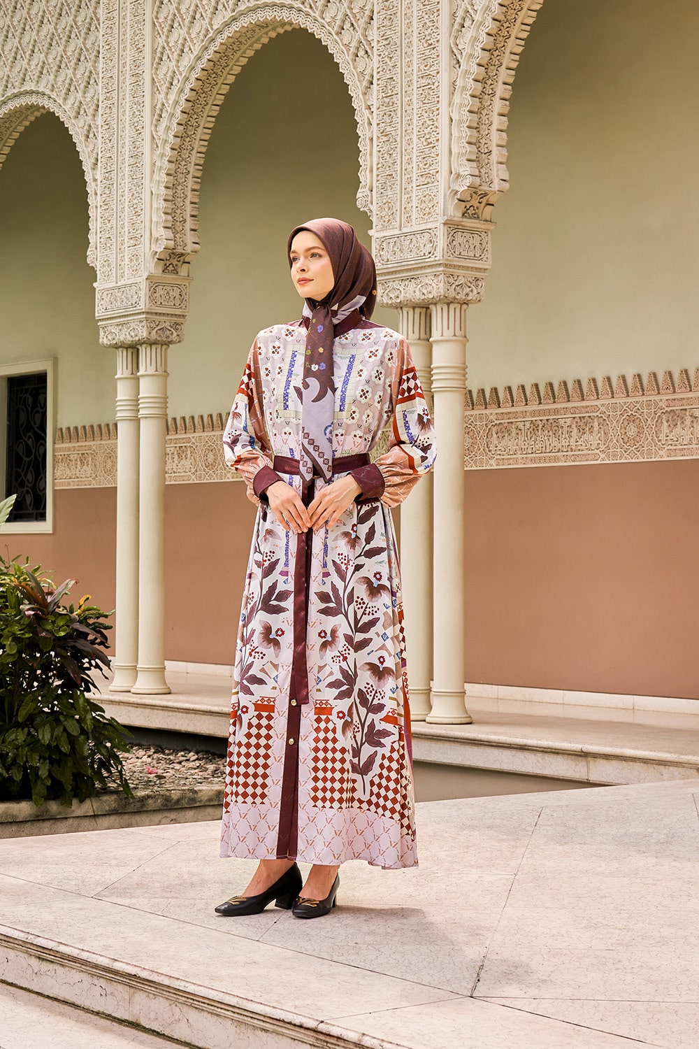 VZ Seralya Dress - Choco Truffle
