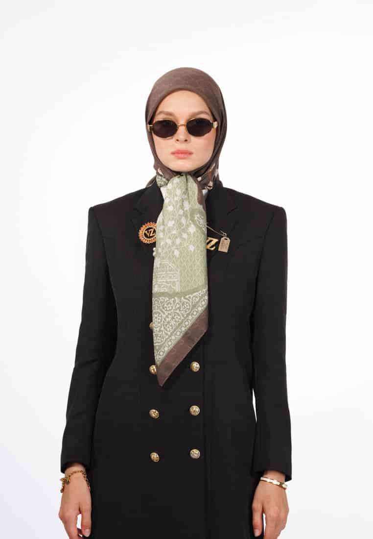 VZ Qaisyaraa Scarf - Olive