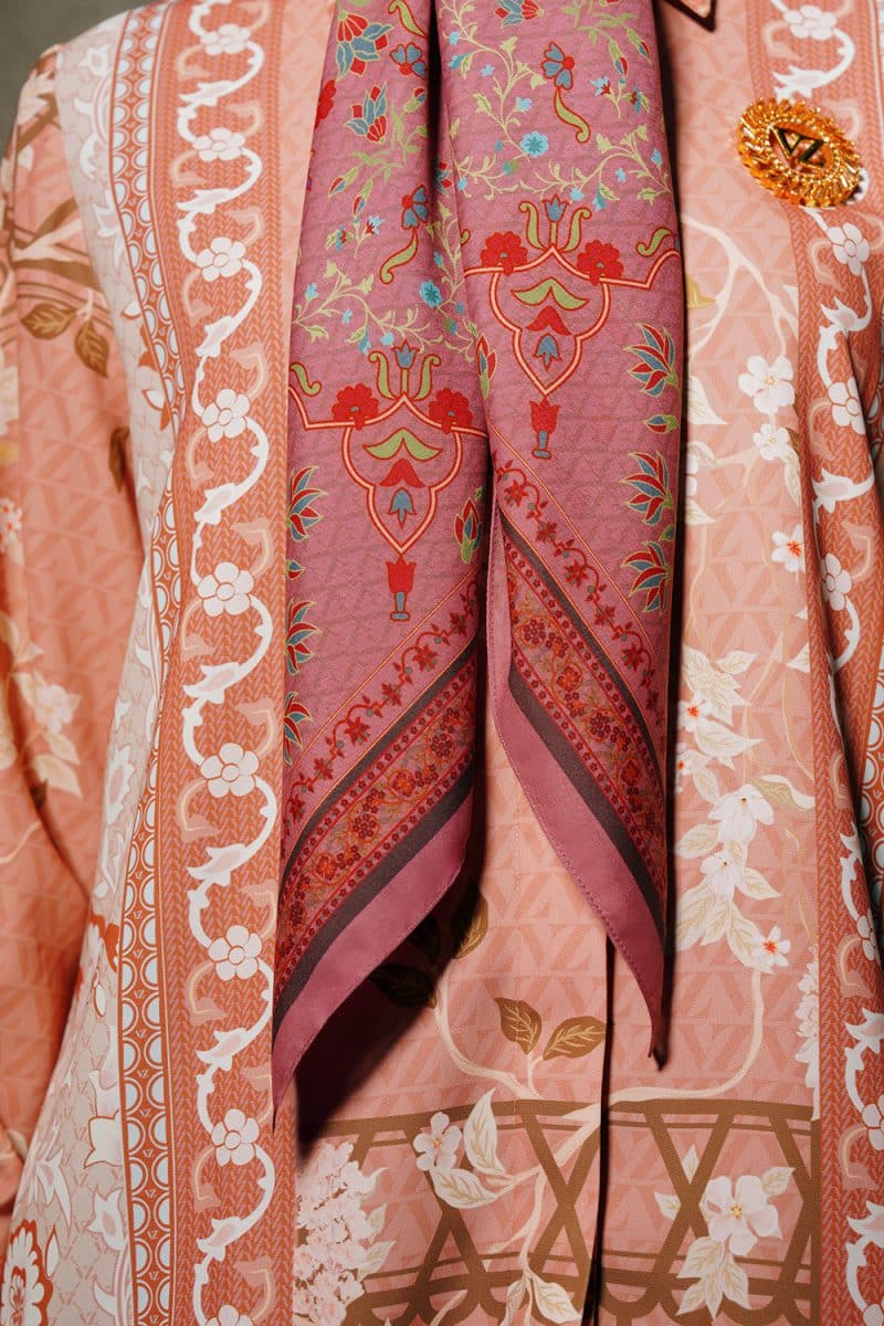 VZ Lysoura Scarf - Camelia Rose - Image 3