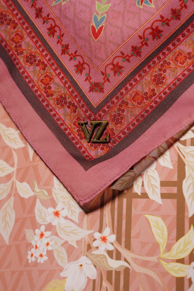 VZ Lysoura Scarf - Camelia Rose - Image 2