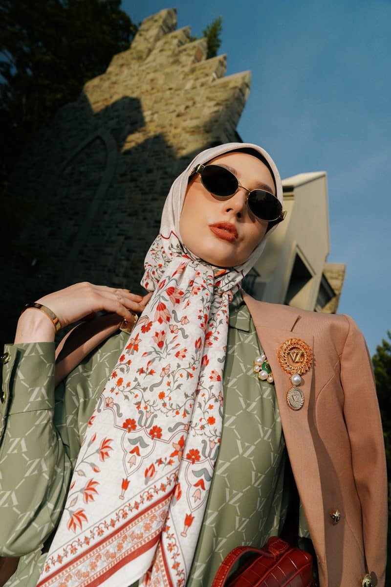 VZ Lysoura Scarf - Cream - Image 6