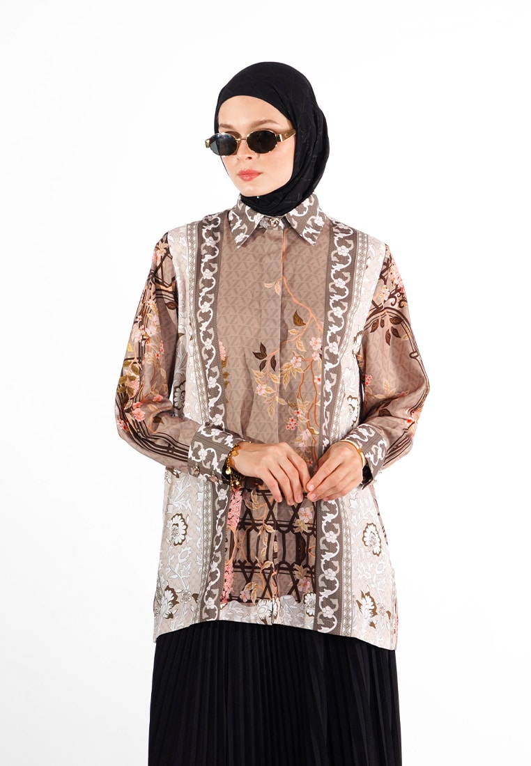 VZ Lyvienne Top - Olive Haze