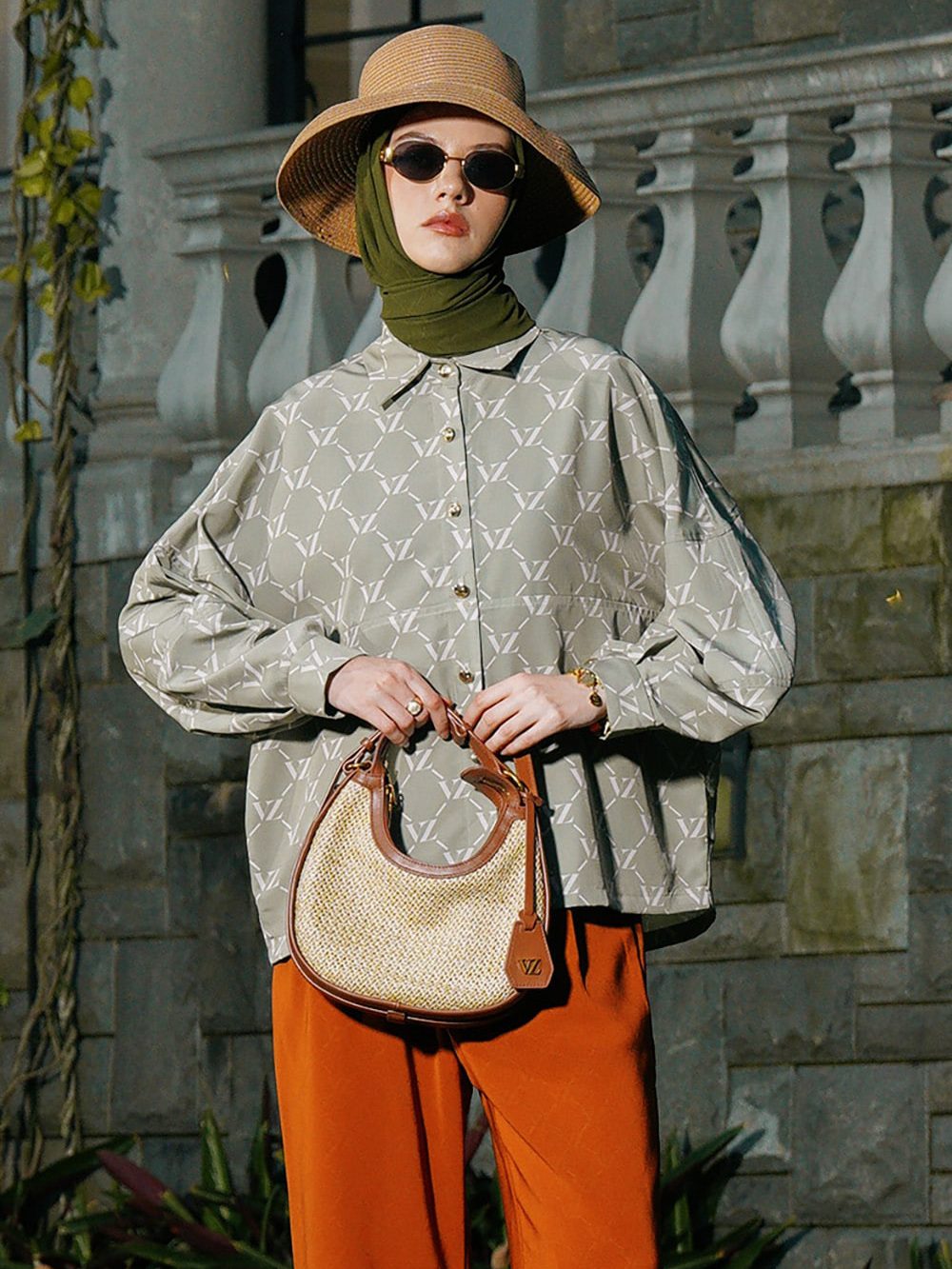 VZ Kathlea Top - Sage Green