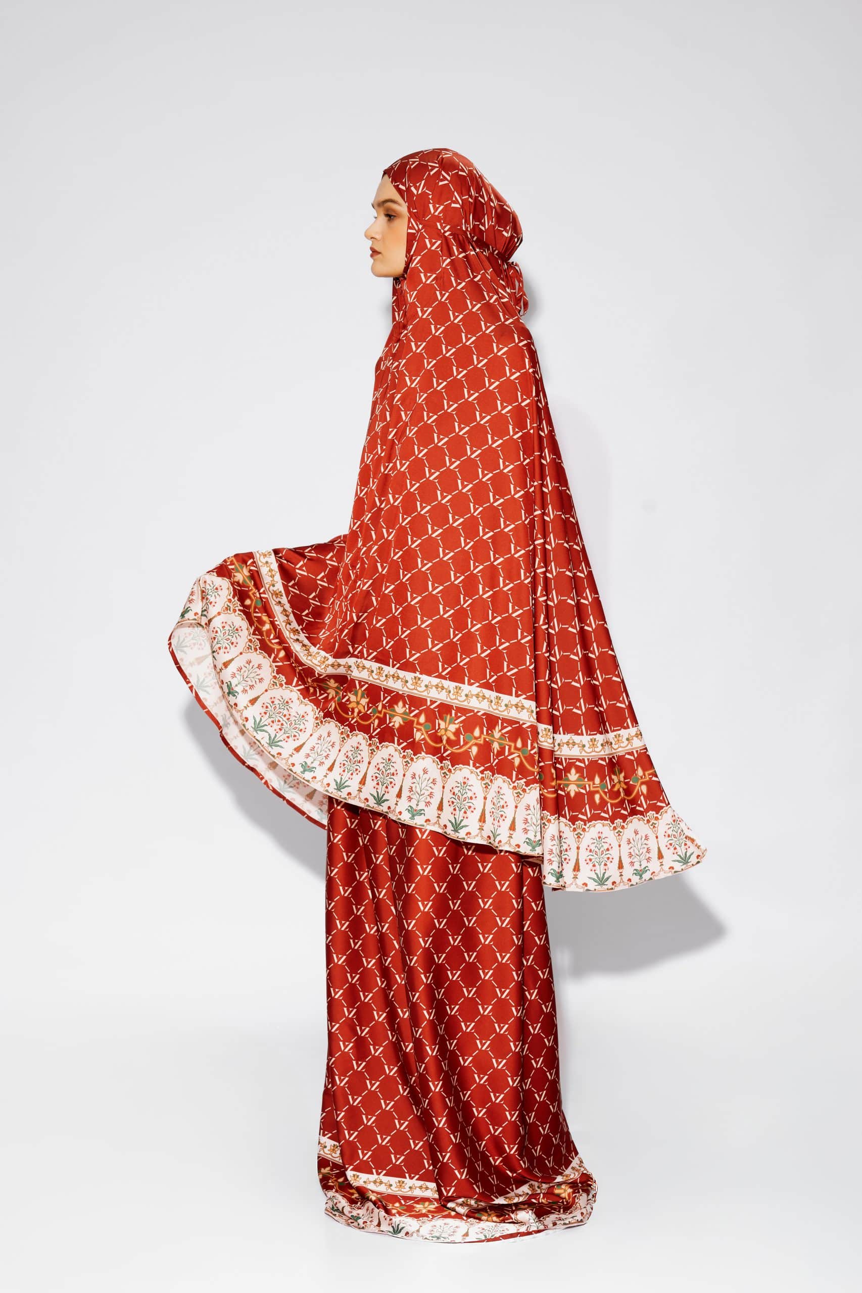 VZ Azaleira Prayer Set-Maroon - Image 3