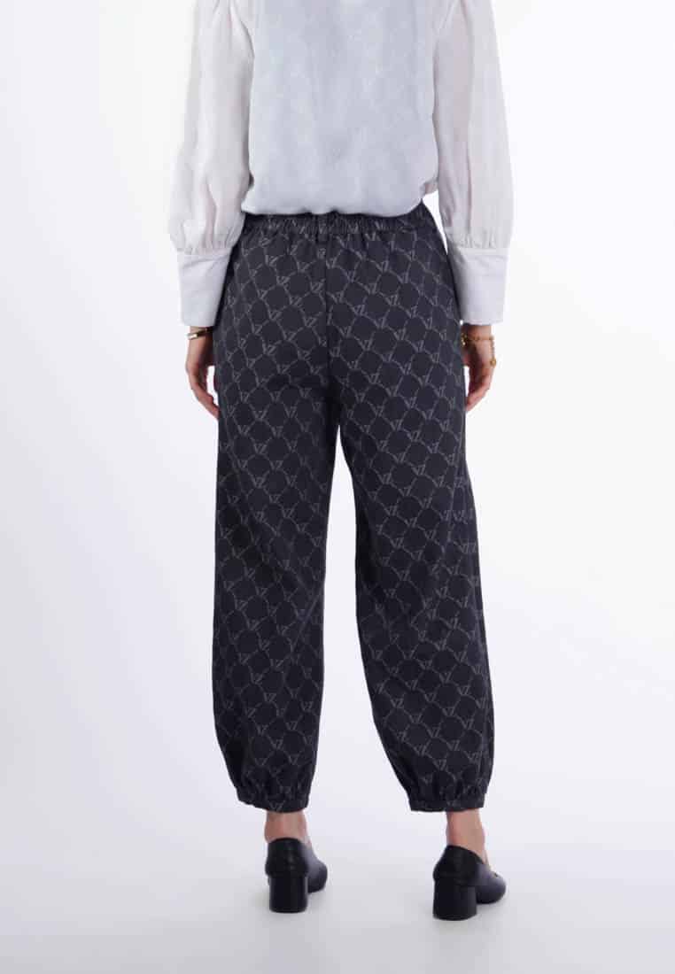 VZ Denim Embossed Pants - Charcoal - Image 4