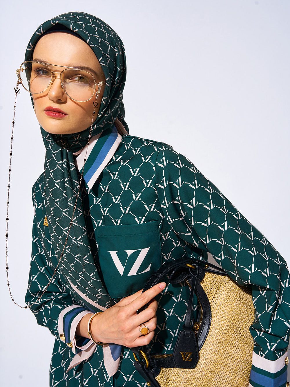 VZ Kathlea Scarf-Evergreen