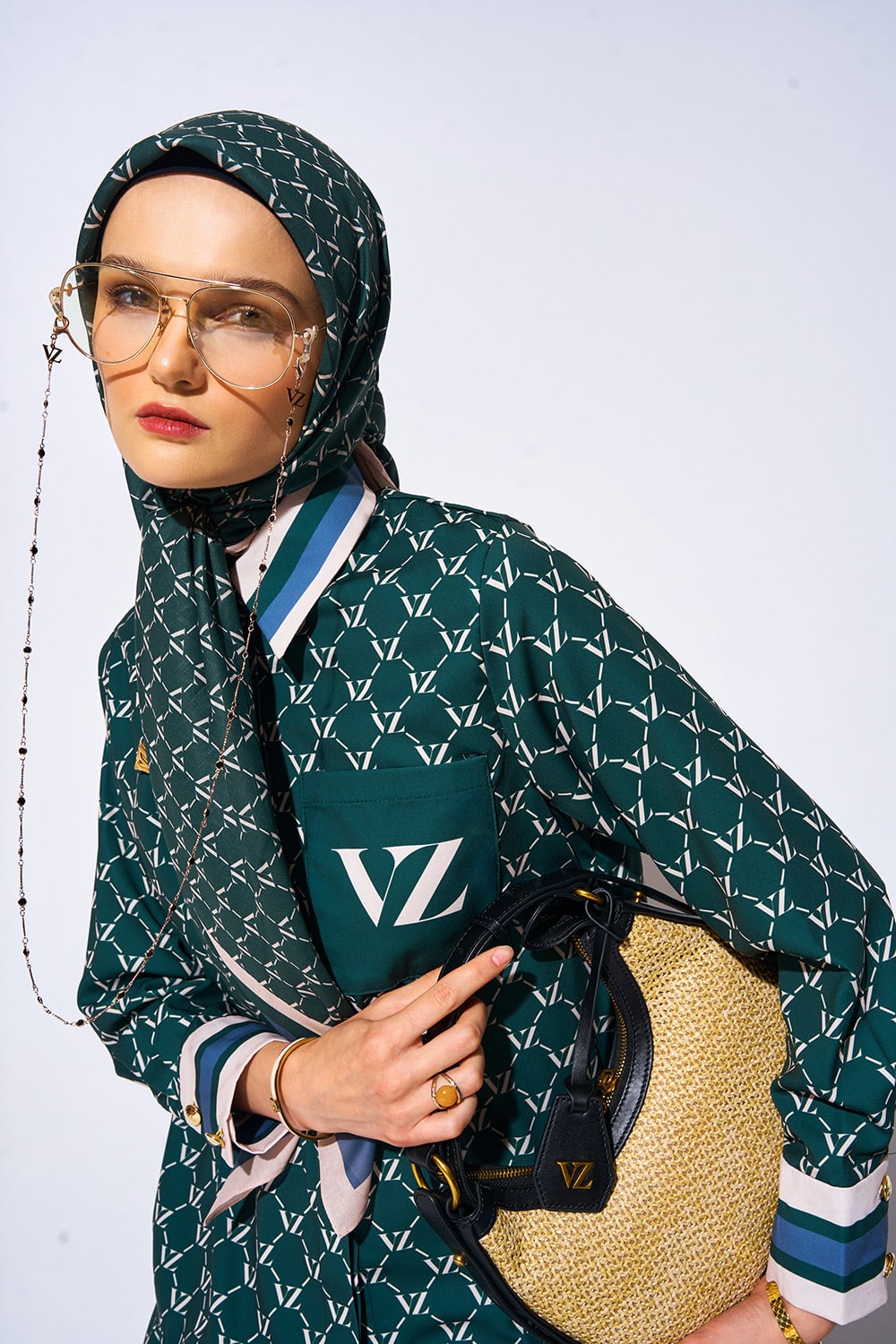 VZ Kathlea Scarf-Evergreen