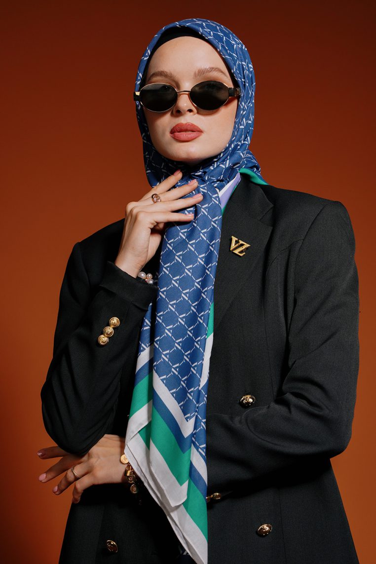 VZ Kathlea Scarf - Steel Blue