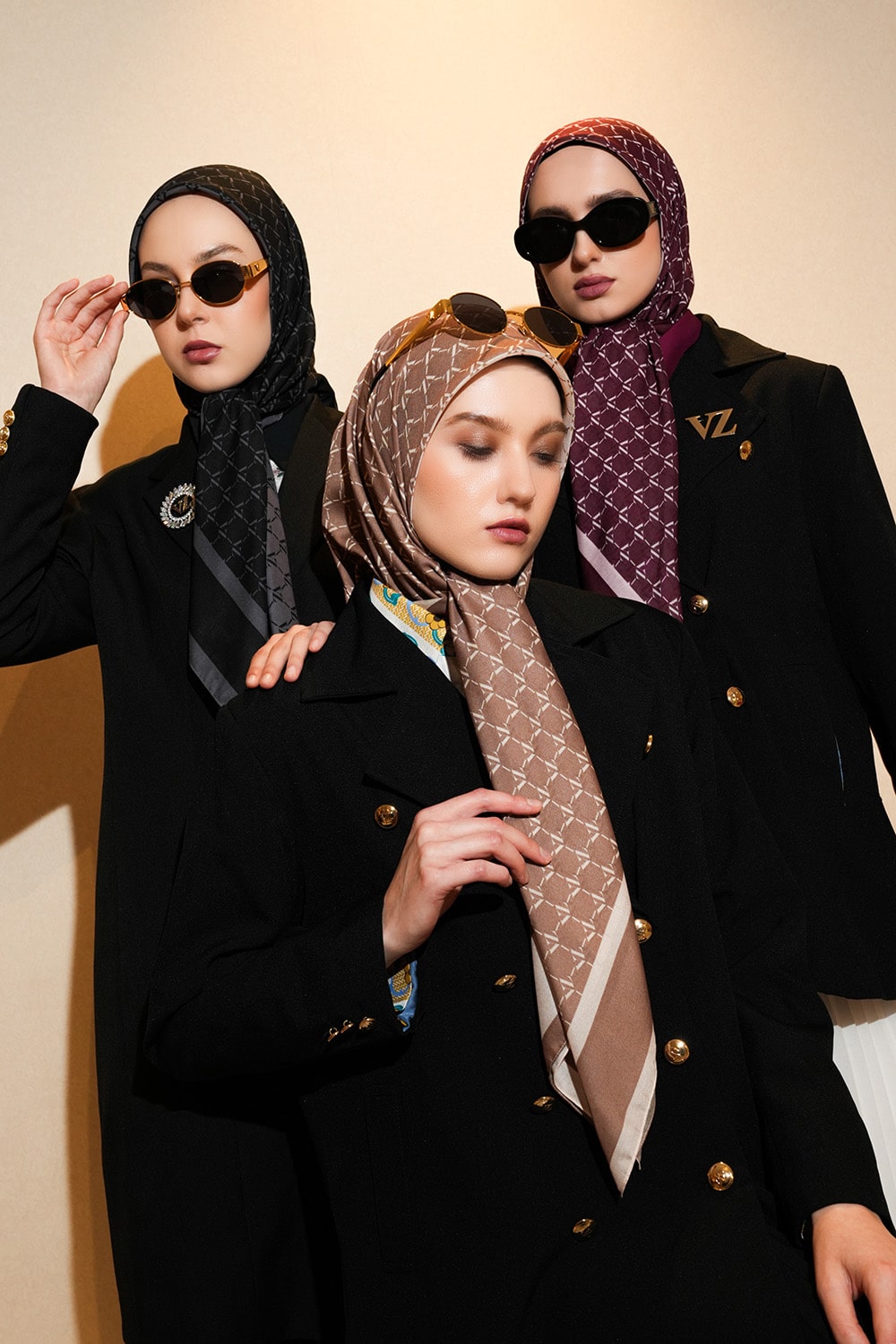 VZ Reverselle Scarf-Mix Color 02