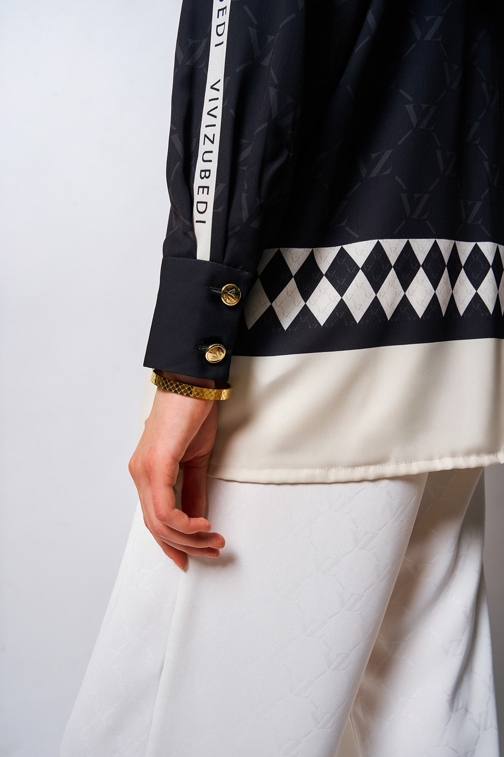 VZ Velouria Top - Black - Image 5