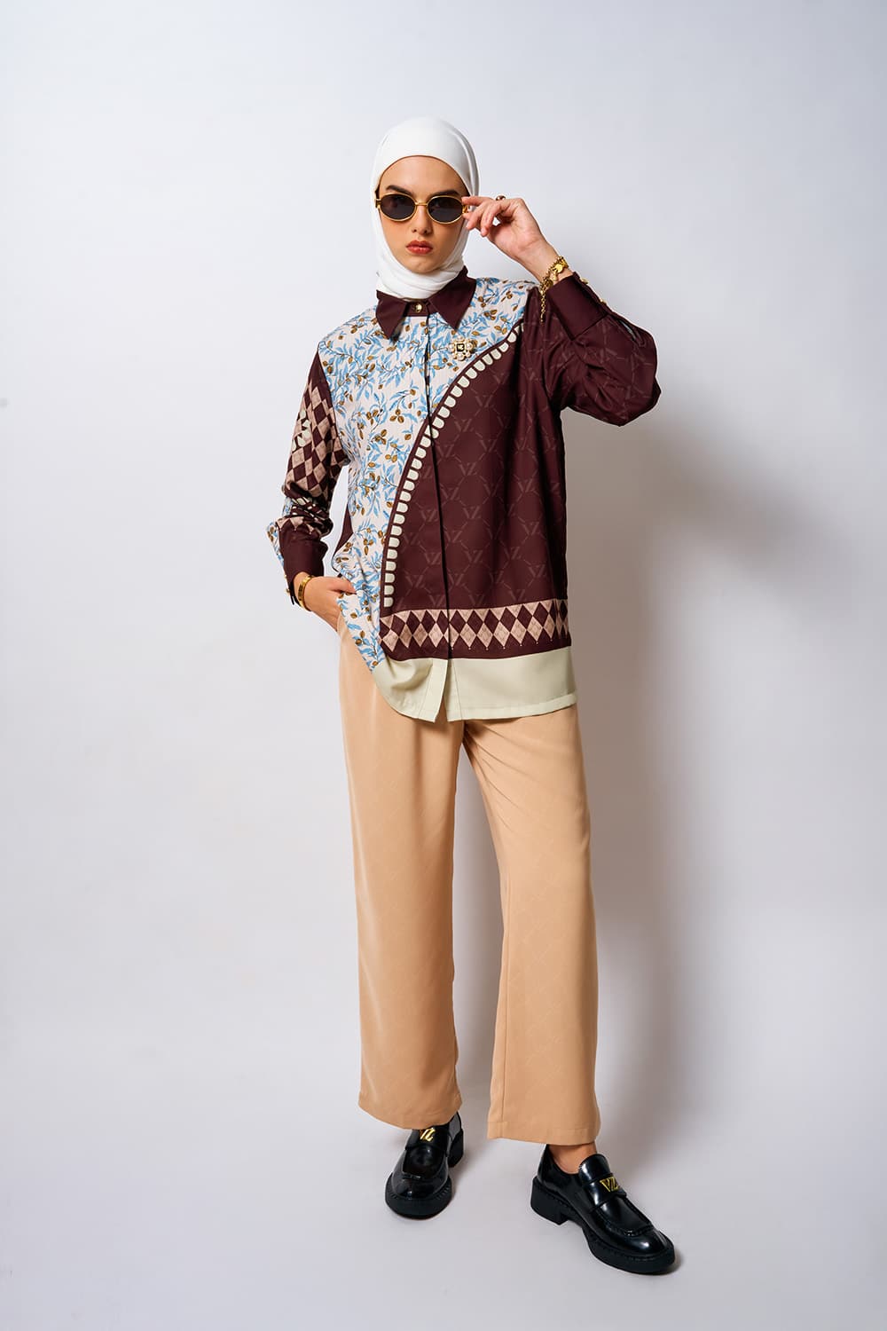 VZ Velouria Top - Choco - Image 3