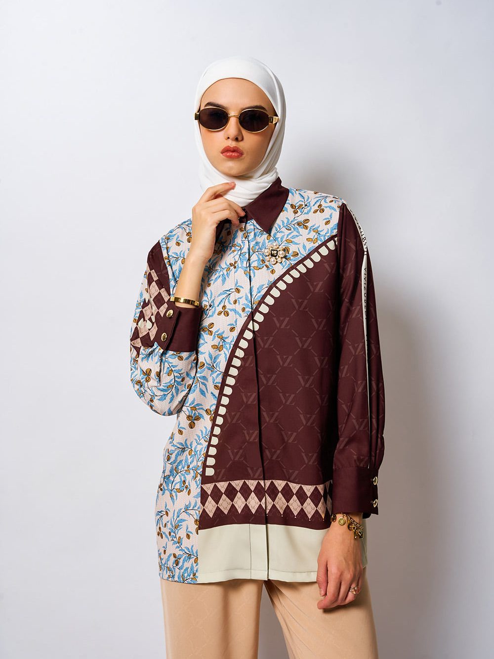 VZ Velouria Top - Choco