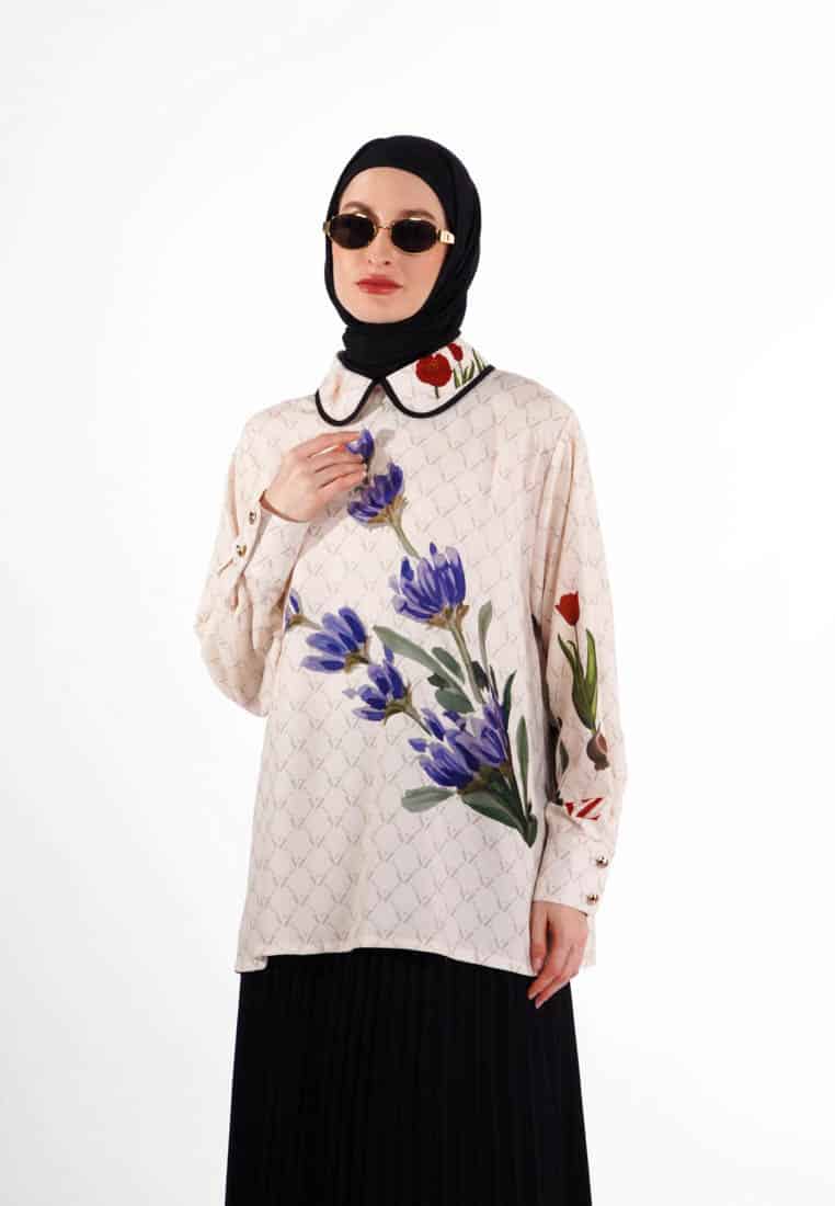 VZ Thalyndra Top - Sea Salt