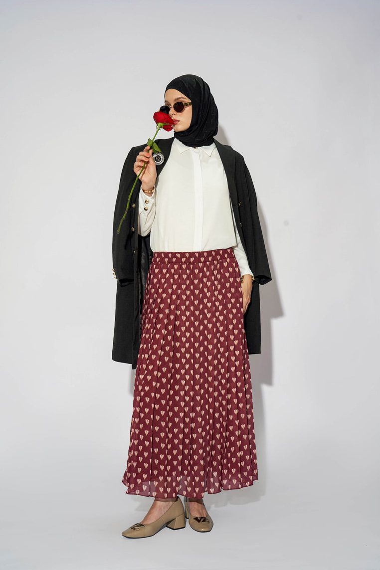 VZ Selviora Skirt - Maroon