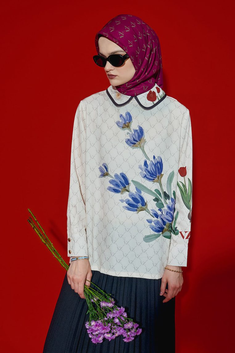 VZ Thalyndra Top - Sea Salt