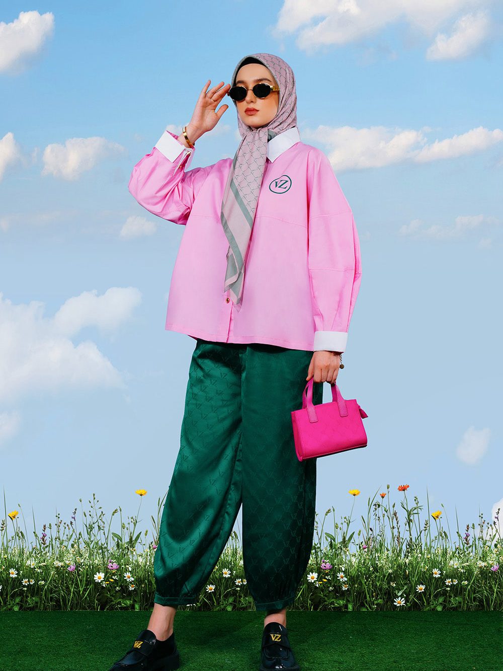 VZ Waverlyn Top - Carmin Rose