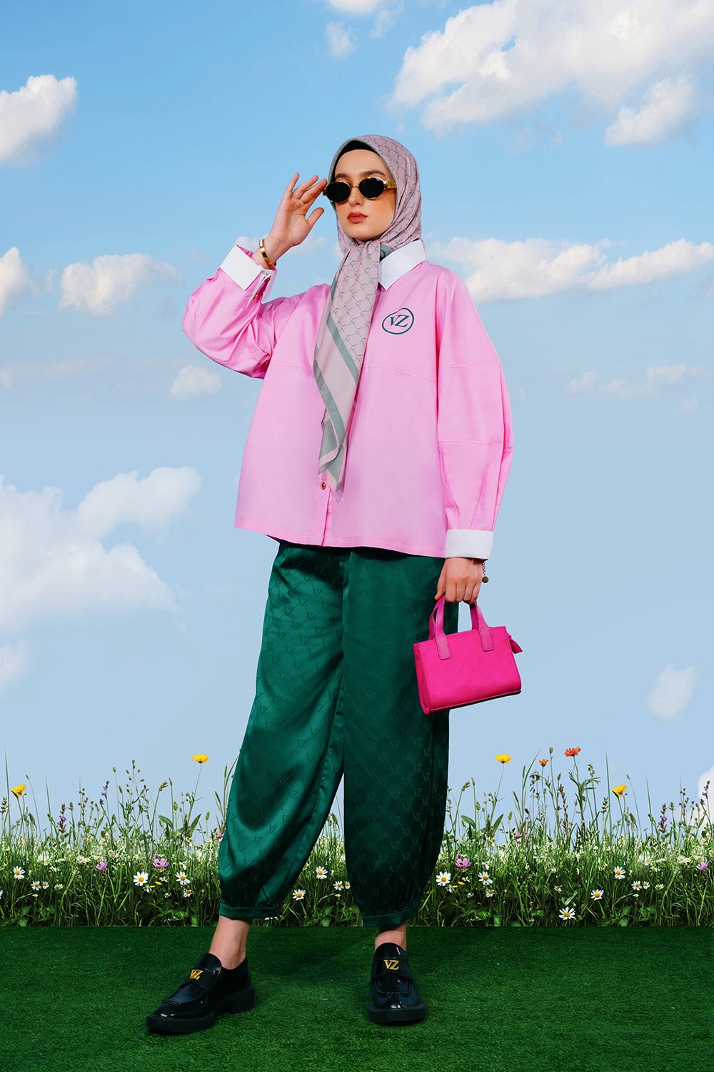 VZ Waverlyn Top - Carmin Rose