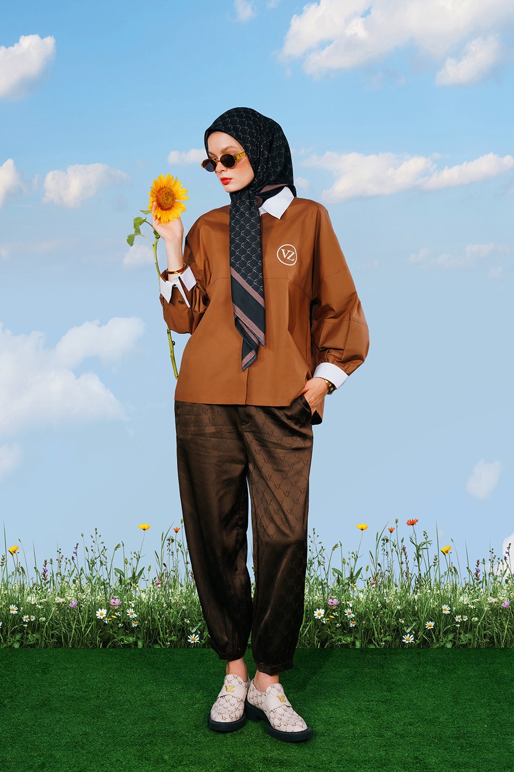 VZ Waverlyn Top - Chestnut