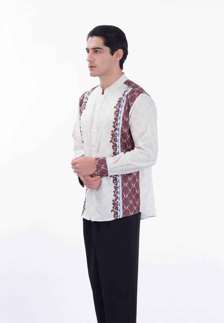 VZ Clemyra Long Shirt - Ivory - Image 3