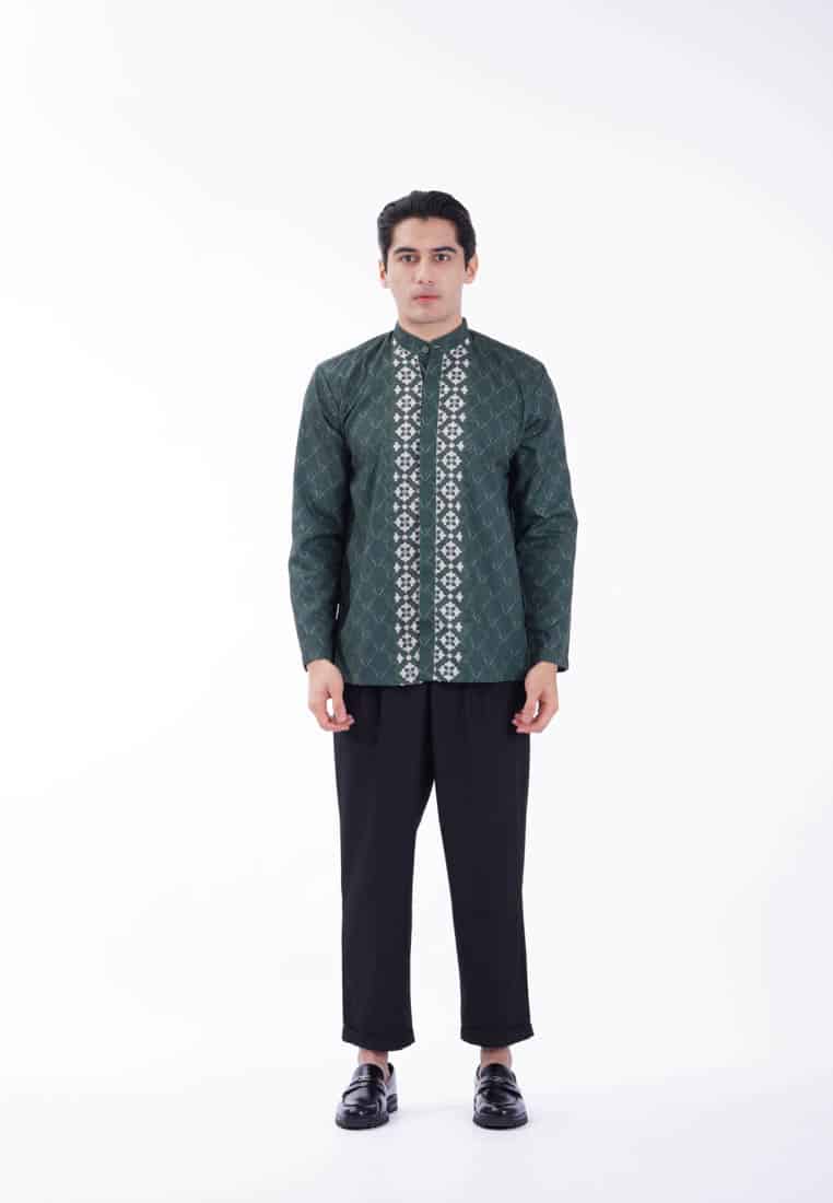 Monogram Lineage Shirt - Olive